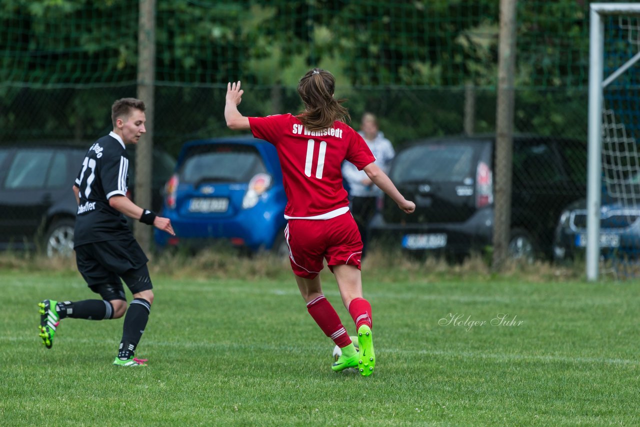 Bild 289 - Aufstiegsspiel SG Borgstedt/Brekendorf - SV Wahlstedt : Ergebnis: 1:4